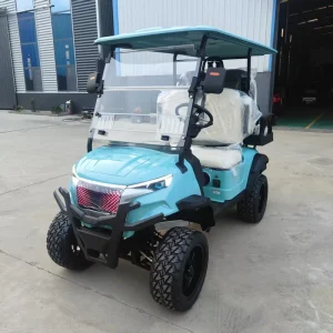 Eco-Friendly Electric Golf Cart Smooth Acceleration 48V Battery Adjustable Back Seats
