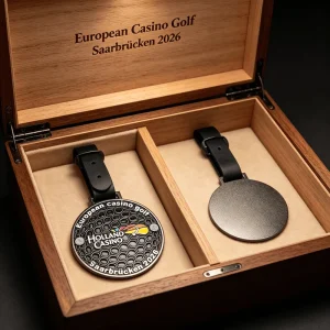 Eco Friendly Golf Bag Square Tag