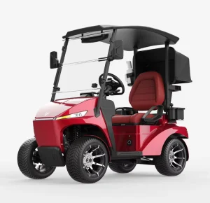 Eco Friendly Single Seat Golf Cart Customized Color Golf Cart Intelligent Multimedia Golf Cart Community Maintenance Vehicles