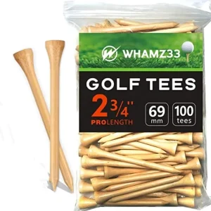 Eco Friendly Unbreakable Professional Bamboo Golf Tees