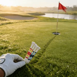 Eco friendly Biodegradable Continuous Wood Golf Tees OEM Custom logo Printing Natural Wood Durable Factory