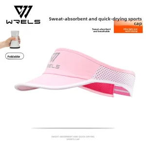 Elastic Adjustable Sun Visor Cap Custom Logo Outdoor Sport Lightweight Breathable Sports Sun Empty Top Caps