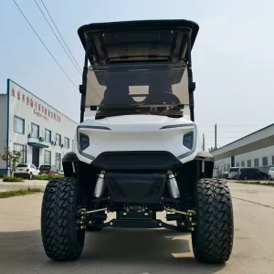 Electric 4 Seater Golf Cart 72V Lithium Battery CE Certified Street Legal with Fast Shipping to USA