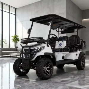 Electric 4WD High Speed 5 6 Seater Golf Cart with Enhanced Power System Lithium Battery Multi Terrain Driving Capability