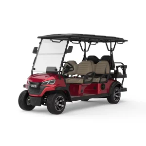 Electric 6 Seater Golf Cart Chinese Manufacturer Off Road Four Wheeled Sightseeing Car Resort Hotel Reception Car