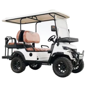 Electric 60V Four Wheel Street Legal Golf Cart with 3 4 Seats and 90km Range