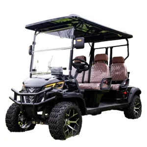 Electric Club Car Golf Cart Powered 4 Seater Lithium Golf Scooter Hunting Golf Buggy Car