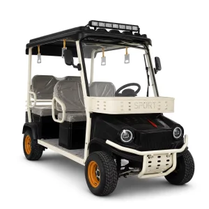 Electric Golf Buggy 4 Passenger Sightseeing Cart for Golf Course Resort Scenic Park