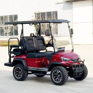 Electric Golf Car DC H F2+2 Manufacture Hunting Lifted Golf Cart 4 Seater Customized China Made Golf Buggy