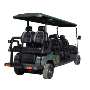 Electric Golf Car Multifunctional 8 Person Electric Sightseeing Golf Cart for Resort Use