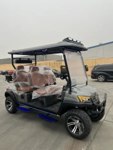 Electric Golf Cart 4 Seater with 30Km/h and 90km Range 48V Steel