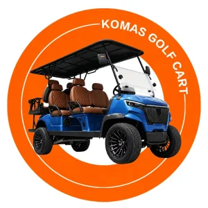 Electric Golf Cart 48V 6 Seater with Lithium Battery and the Color Can Be Customized