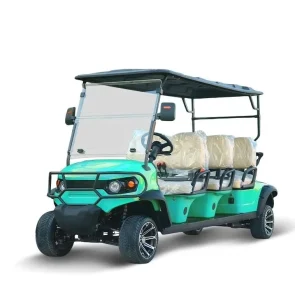 Electric Golf Cart 6 Seater Blue 2025SDZX12PTPR32202 Stylish