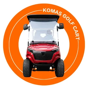 Electric Golf Cart CE Certification 60V Battery Powered Solid Wheel 4 Seater Hunting Buggy Sightseeing Cart
