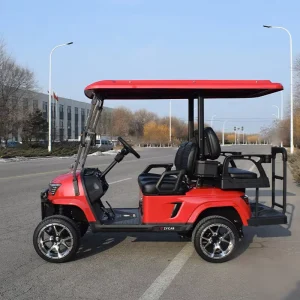 Electric Golf Cart Powered 4 Seater Lithium Golf Buggy Car