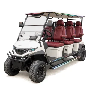 Electric Golf Cart Robust Off Road Performance Luxurious Intelligent Features Eye Catching Design 70 90km Range 5 6 Seats