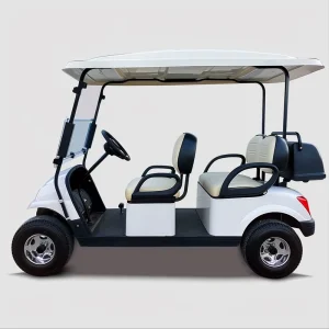 Electric Golf Cart with 3-4 Seats 30-50km/h Speed 70-90km Range 48V Battery Stepless Speed Control