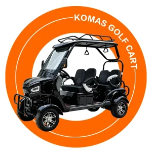 Electric Golf Carts Multifunctional 4 Seats Electric Cargo Golf Cart 48v Lithium Battery for Golf Course Park
