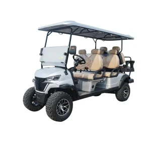 Electric Golf Carts Sightseeing Vehicles 1-2 Seat Configurations Suitable Off-Road Use Grassy Courses