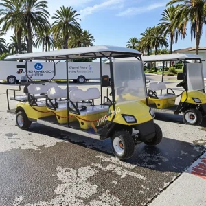 Electric Golf Carts for Sale at Low Price China Mini American Street Golf Cart 8 Seats 6+2 Seats 2×2 Golf Cart