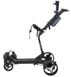 Electric Golf Push Cart Foldable Lightweight 4-Wheel Golf Trolley With Remote Control Follow-me