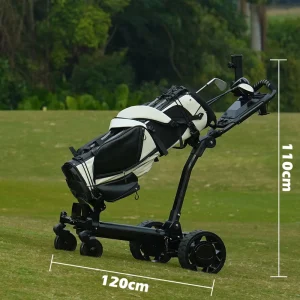 Electric Golf Scooter New Remote Following Push Cart with Lithium Battery Remote Control Golf Trolley