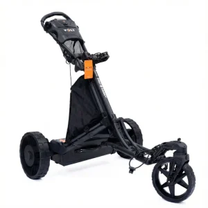 Electric Golf Trolley DHC Downhill Control Dual Motor 50m Remote Lithium Battery Digital Display Waterproof 3 Wheel Golf