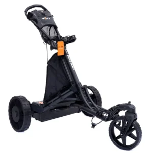Electric Golf Trolley Remote Control 50m Dual Motor Downhill Assist Lithium Battery Auto Brake Waterproof Motorized Buggy