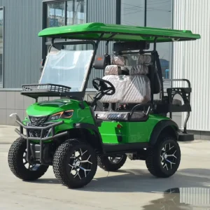 Electric Multi Passenger 4 Person Street Legal Golf Cart with Lithium Battery