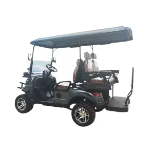 Electric Off-Road Four-Wheel Aluminum Alloy Golf Cart 470kg Load Capacity 30km/h Speed Sightseeing Scenic Areas Golf Courses