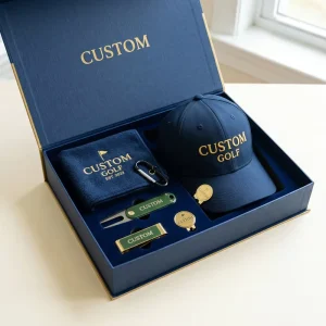 Elegant Luxury Corporate Promotional Custom Logo Personal Professional Sports Golf Advanced Refined Exclusive Gift Set