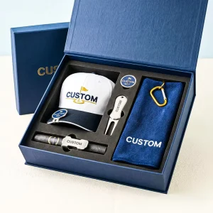 Elegant Luxury Golf Gift Set With Metal Golf Balls and Tee for Professional Players