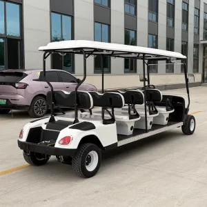 Elegant Vintage Style 8 Seater Electric Golf Cart