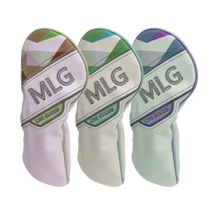 Embroidered Logo PU Leather Small Order Golf Head Covers