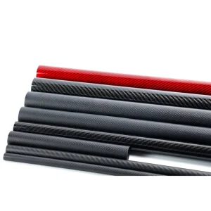 Energy Return 3K Twill Gloss Pultruded Hollow Shaft Carbon Fiber Tube for Golf Club Shaft Kick Point