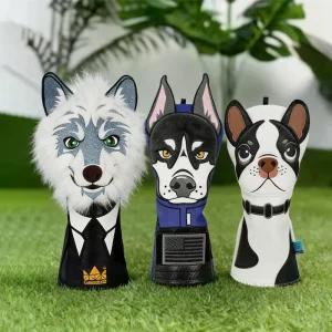 Exquisite Wolf Sports Equipment Golf Wearresistant Golf Accessories Gift Customize Waterproof Driver Head Cover Golf