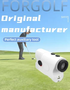 FORGOLF Men’s PVC Magnet 7x 1300 Yards Laser Golf Rangefinder Telescope for Hunting and Outdoor Adventure