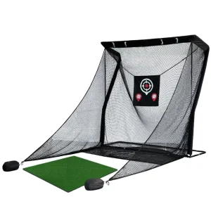 FULI Outdoor Golf Practice Net Chopping and Striking Cage Indoor Training Equipment for Swing Trainer