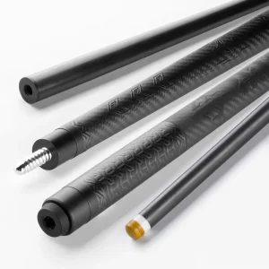 Factory 3K Carbon Fiber Pool Cue 100% Carbon Fiber Shaft and 3K Carbon Fiber Butt 18-20oz Billiard Snooker Cue