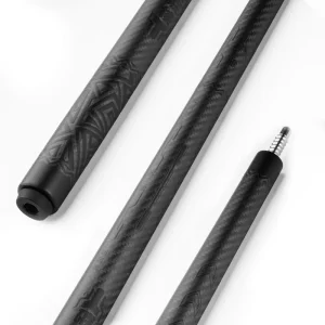 Factory 3K Carbon Fiber Pool Cue 100% Carbon Fiber Shaft and 3K Twill Carbon Fiber Butt