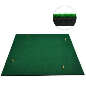 Factory 5×5 Golf Mat Nylon Turf Golf Training Mat Hitting Mat for Driving Range Backyard Indoor