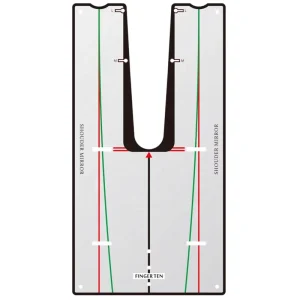 Factory Acrylic Unbreakable Durable Golf Putting Alignment Mirror Training Aid Practice Trainer Custom Logo High