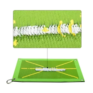 Factory Anti-Scratch Sequin Golf Swing Track Mat for Swing Detection