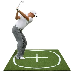 Factory Artificial Turf Practice Driving Range Golf Hitting Mat Teaching Carpet Swing Training Equipment for Outdoor and Indoor
