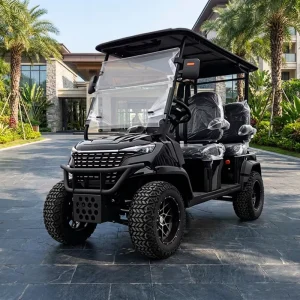 Factory CE Certified 2 4 Seater Solar Powered Electric Golf Cart for Golf Course and Off road Sightseeing