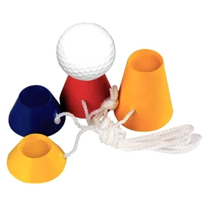 Factory Caiton 4Pcs Popular Indoor Practice Golf Accessories 37Mm 22Mm 17Mm 12Mm Rubber Winter Golf Tees for Golf Tee