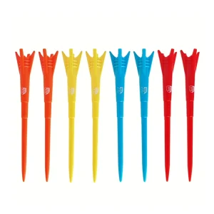 Factory Caiton Custom Logo Funny Golf Tees Tee Holder Color Plastic Custom Package Tees De Golf De Plastico 83mm 35.3g Box