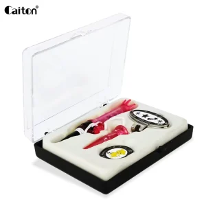 Factory Caiton Metal Cap Clip Plastic Golf Tees Golf Marker Hat Clip With Low Moq Customized Logo