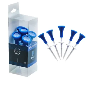 Factory Caiton New Design Custom Adjustable Rubber Tees Plastic Golf Tee