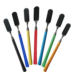 Factory Caiton Telescopic Swing Trainer Rubber Golf Grips Indoor Golf Simulator Golf Training Aids